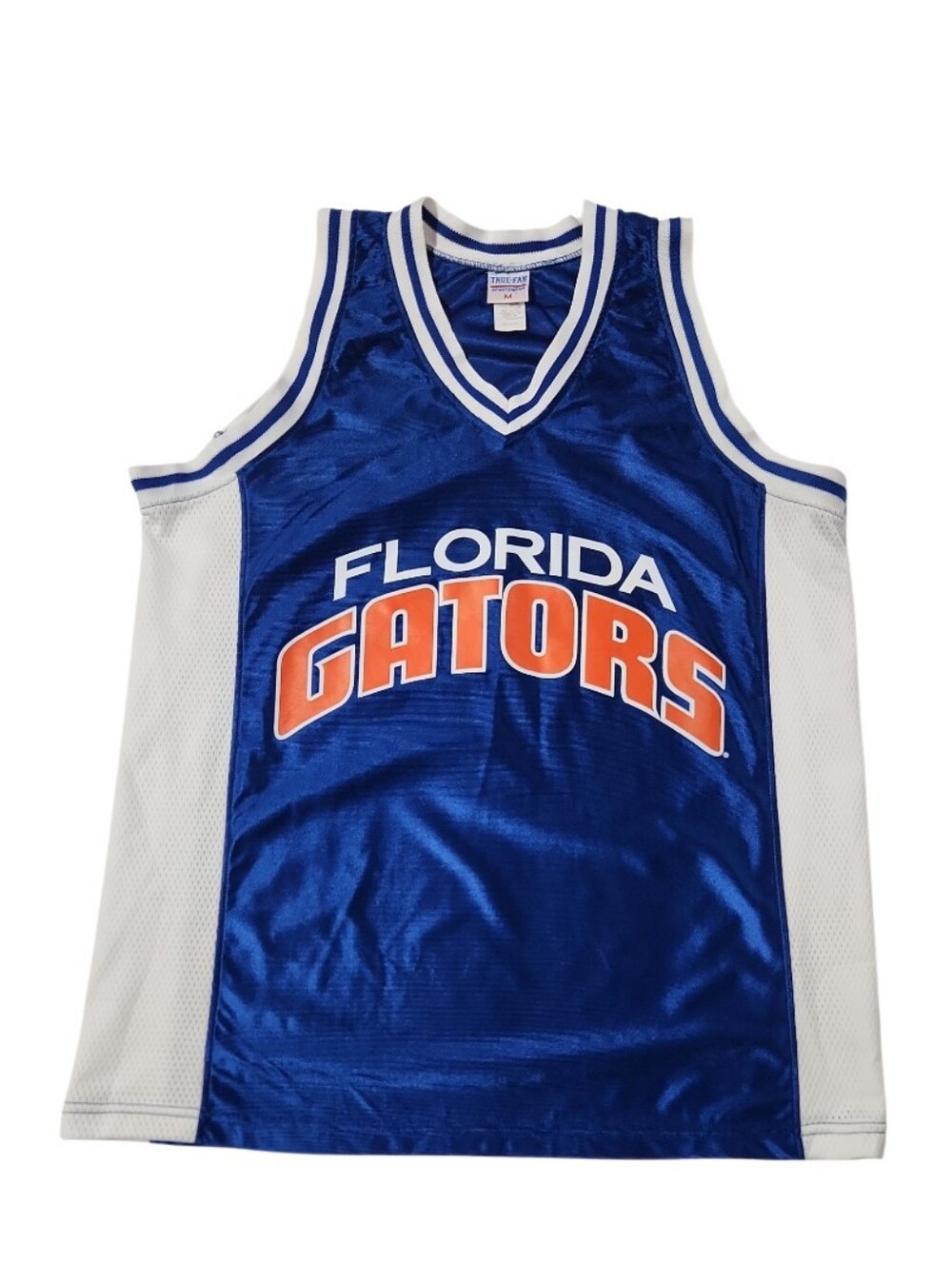 Vintage Florida Gators Basketball Jersey in Royal Blue (M)